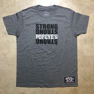 Popeyes The Sailor Strong Weight Lifting T-shirt